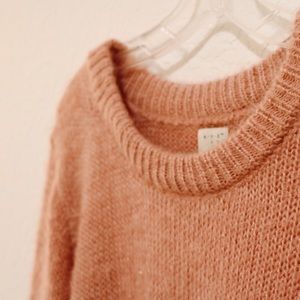 a. new. day. // adorable pink sparkly sweater